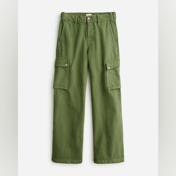 NWT J Crew Relaxed Cargo Pants In Heavy Twill - 26 - Picture 2 of 5